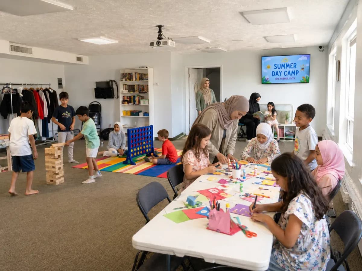 Camp de jour été 2026 au Centre Communautaire Villeray